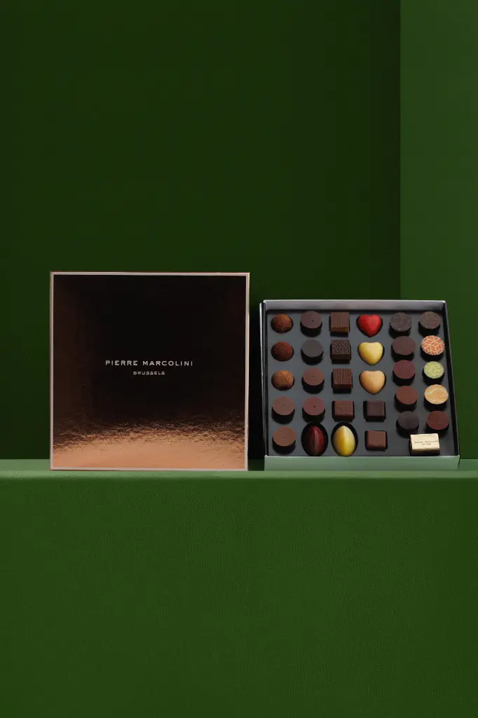 PIERRE MARCOLINI - PLUMIER DECOUVERTE – CHOCOLATE BOX 31PCS   