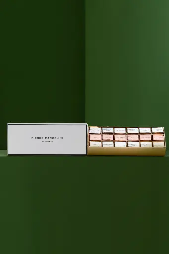 PIERRE MARCOLINI - PETIT BONHEURS – CHOCOLATE BOX 18PCS