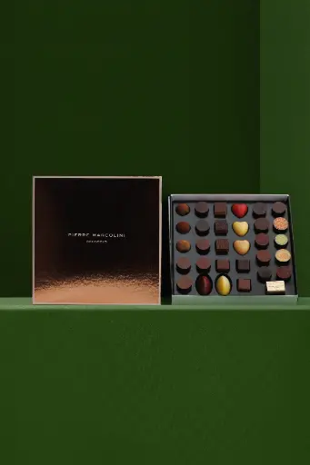 PIERRE MARCOLINI - PLUMIER DECOUVERTE – CHOCOLATE BOX 31PCS   