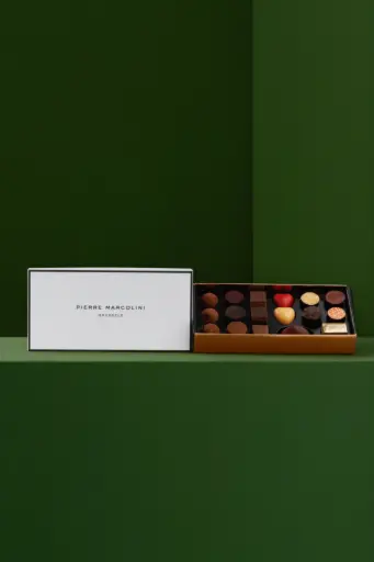 PIERRE MARCOLINI - PLUMIER DECOUVERTE – CHOCOLATE BOX 17PCS